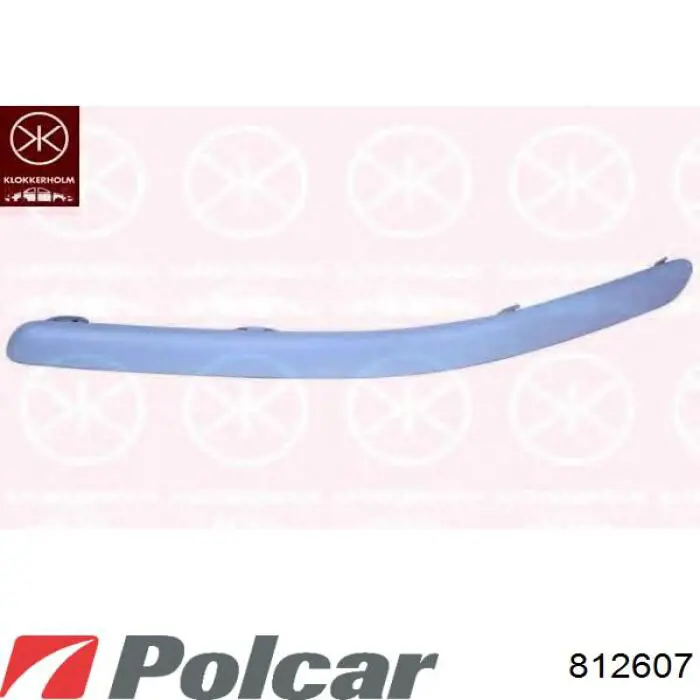 812607 Polcar Бампер передній в зборі
