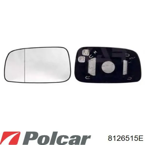 8126515E Polcar накладка дзеркала заднього виду, ліва
