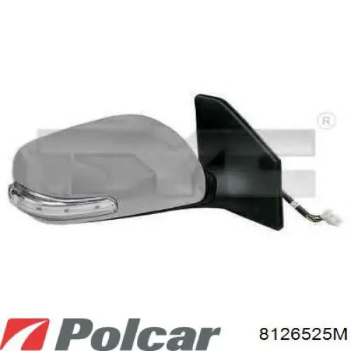 8126525M Polcar Праве дзеркало заднього виду