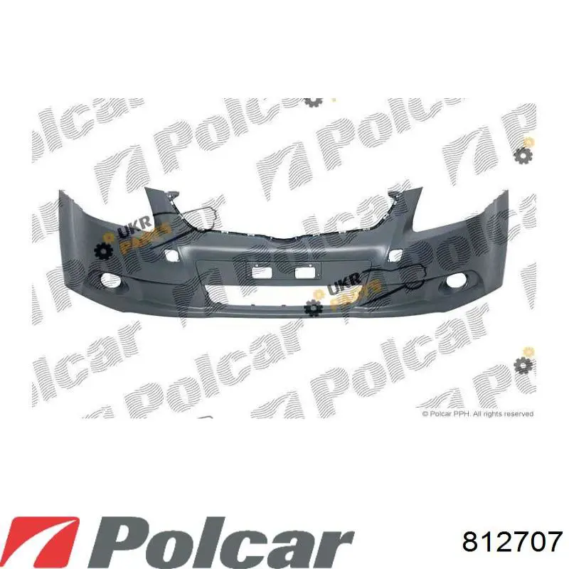 Бампер на авто Polcar 812707 ціна, від 129.35 USD