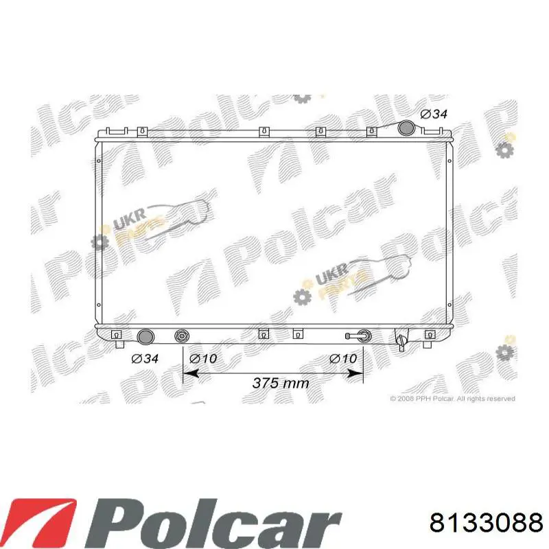 Радіатор FP70A149KY Koyorad