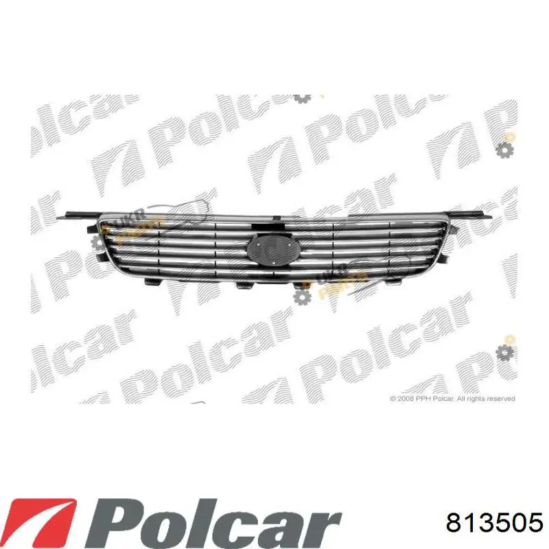 813505 Polcar Решітка радіатора