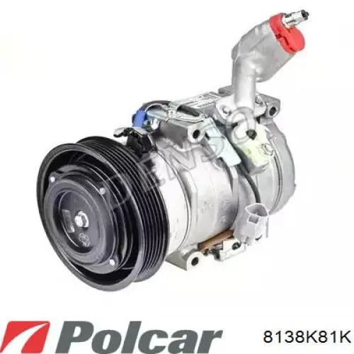 Радіатор охолодження кондиціонера Polcar 8138K81K