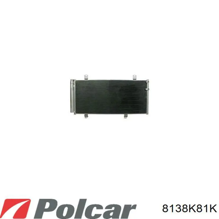Радіатор кондиціонера 8138K81K Polcar