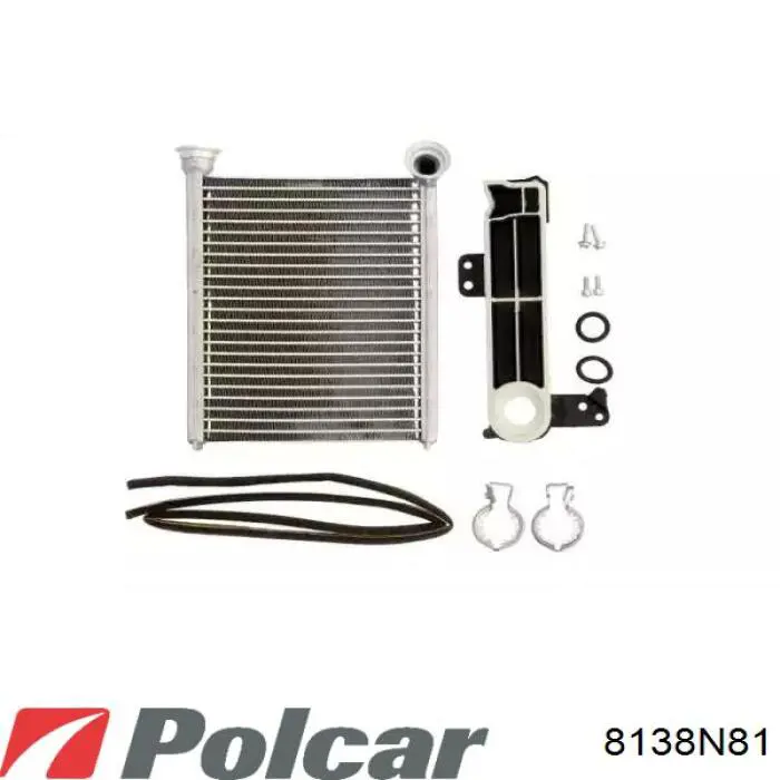 8138N81 Polcar радіатор пічки (обігрівача)