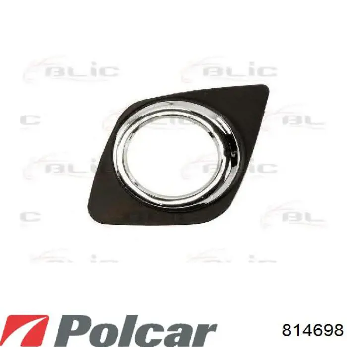 Купити 814698 Polcar Накладка бампера переднього, ліва
