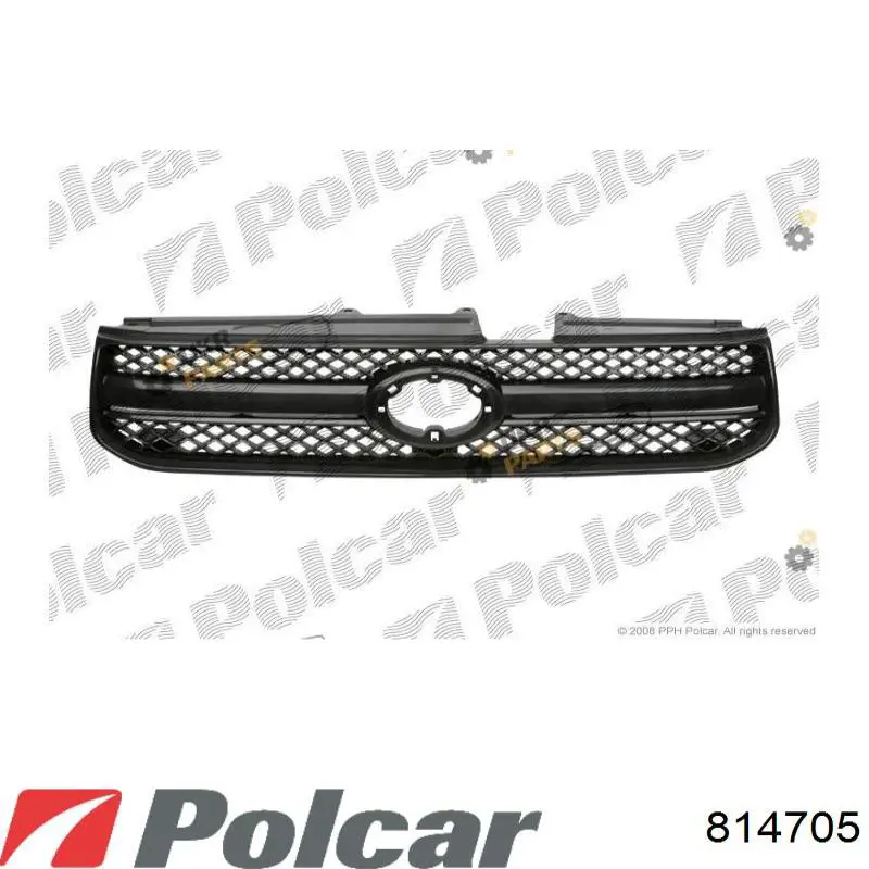 Решітка радіатора 814705 Polcar