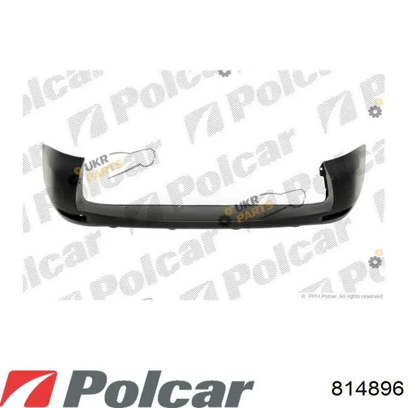 Кожух бампера заднього Polcar 814896 ціна, від 163.91 USD