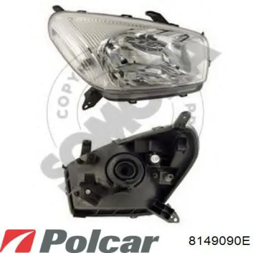Купити 8149090E Polcar Фара