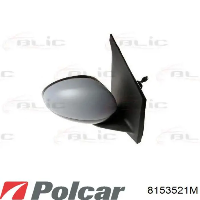 8153521M Polcar Дзеркало заднього виду, ліве