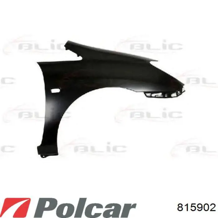 Крило переднє праве Polcar 815902 ціна, від 133.89 USD