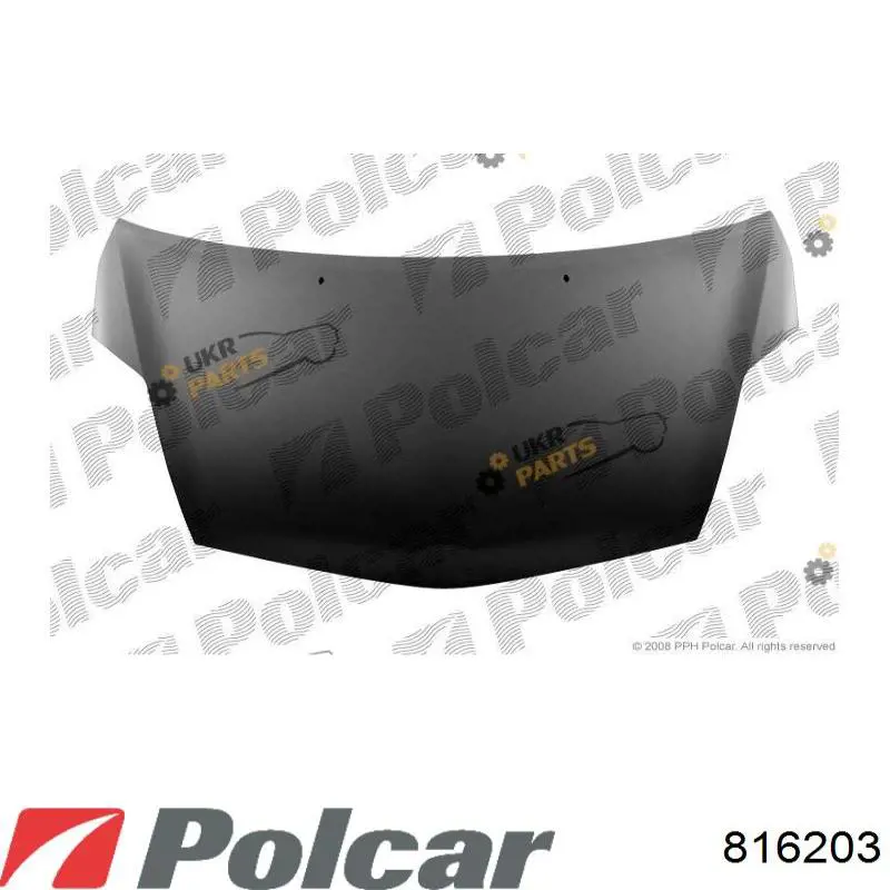 816203 Polcar Капот