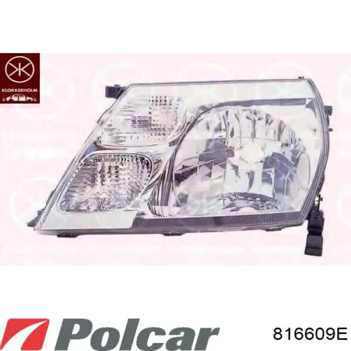 Фара ліва передня Polcar 8166092E