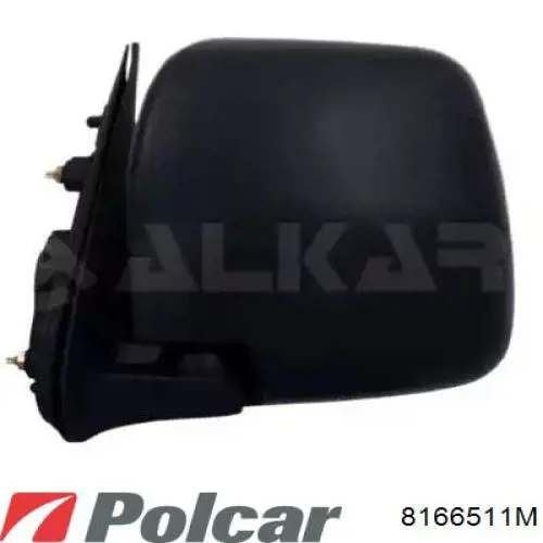 8166511M Polcar Дзеркало заднього виду, ліве