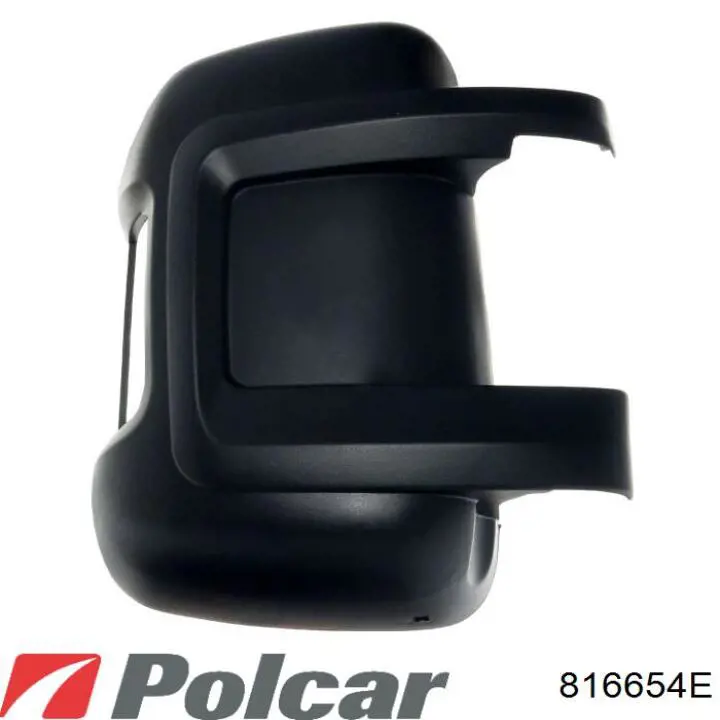 Дзеркальний елемент лівого дзеркала заднього виду Polcar 816654E ціна, від 10.10 USD
