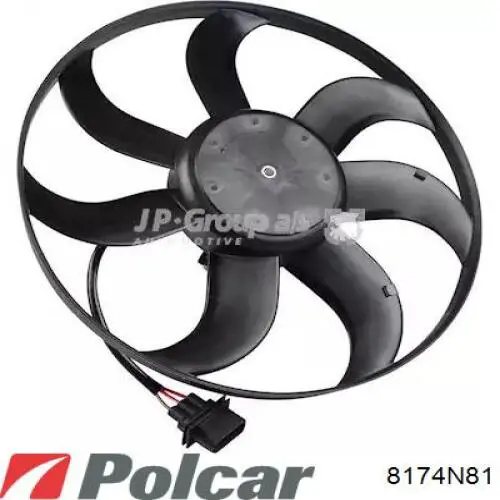 8174N81 Polcar Радіатор опалювача салону