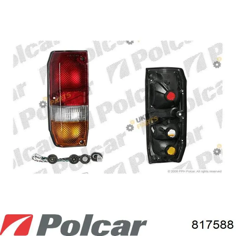Задні ліхтарі Polcar 817588 ціна, від 17.76 USD