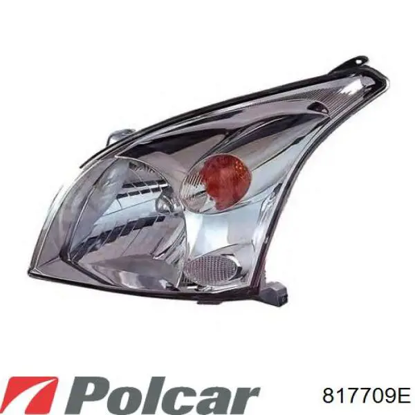 Фара ліва 817709E Polcar