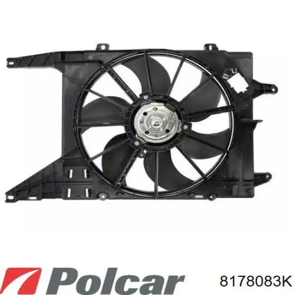 Купити 8178083K Polcar Радіатор двигуна
