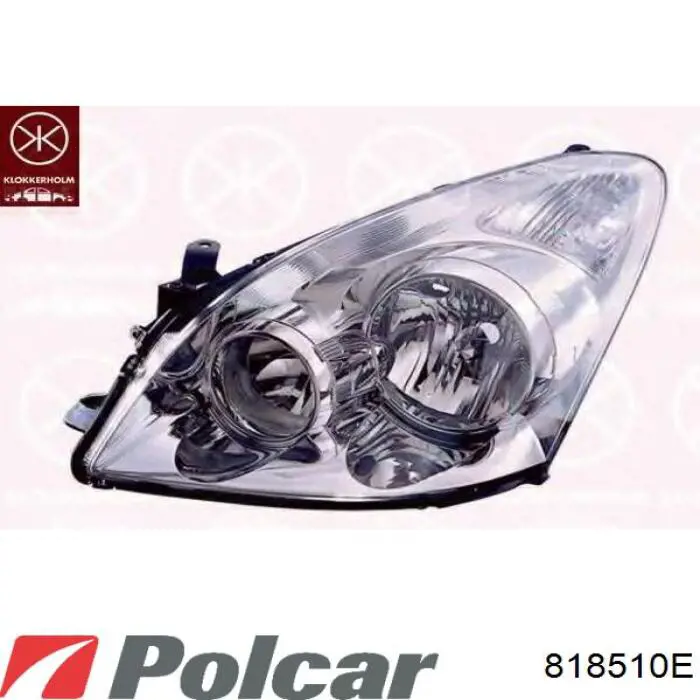 Фара права 818510E Polcar
