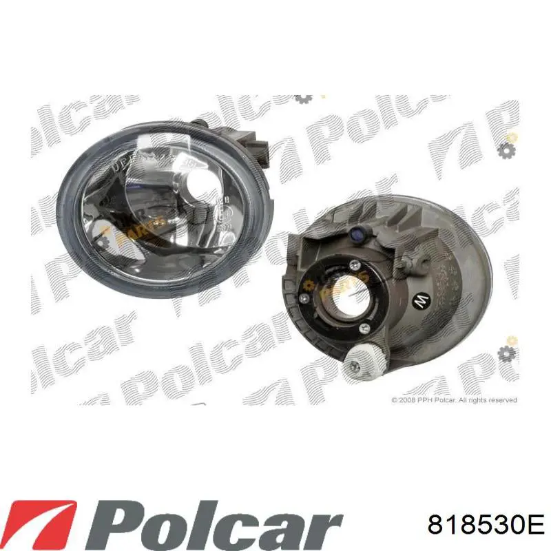Фара протитуманна, права 818530E Polcar