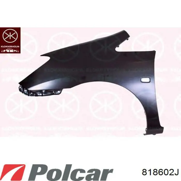 Крило переднє праве Signeda PTY10230ARI ціна, від 214.70 USD