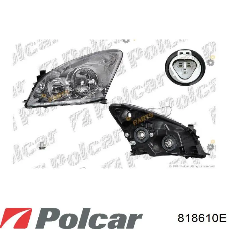 Купити 811300F080 Toyota Права блок фара