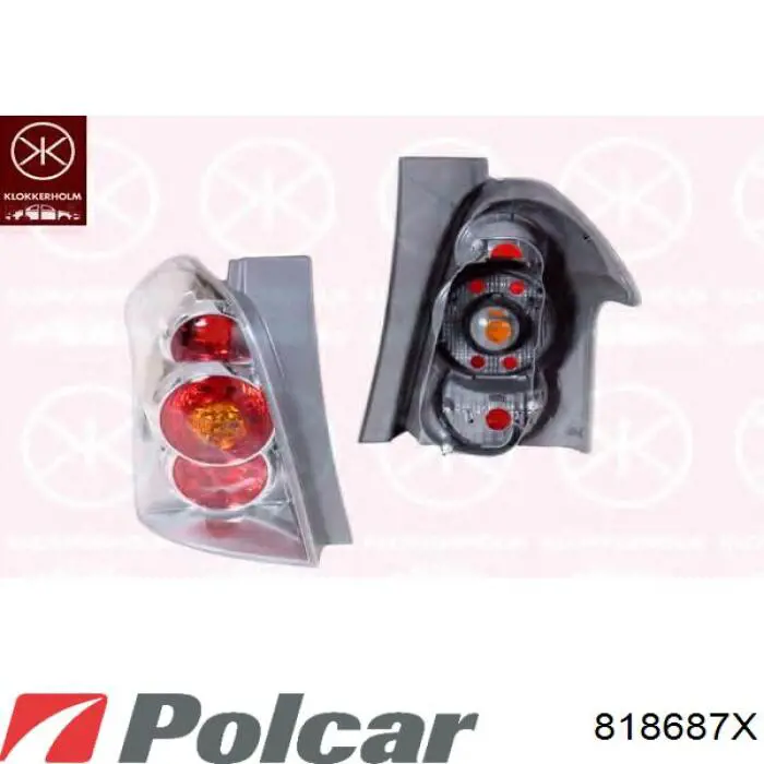 Лівий стоп 818687X Polcar