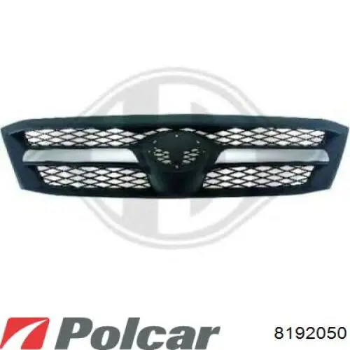 Купити 8192050 Polcar Захисна решітка радіатора