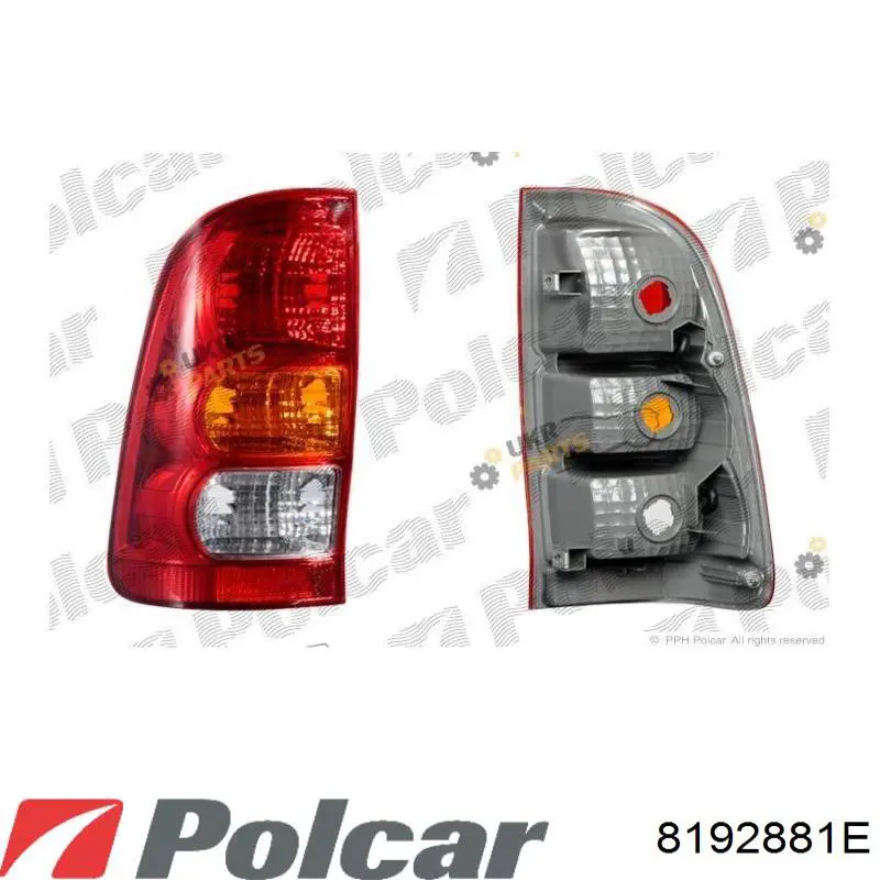 Купити 8192881E Polcar Задня права фара