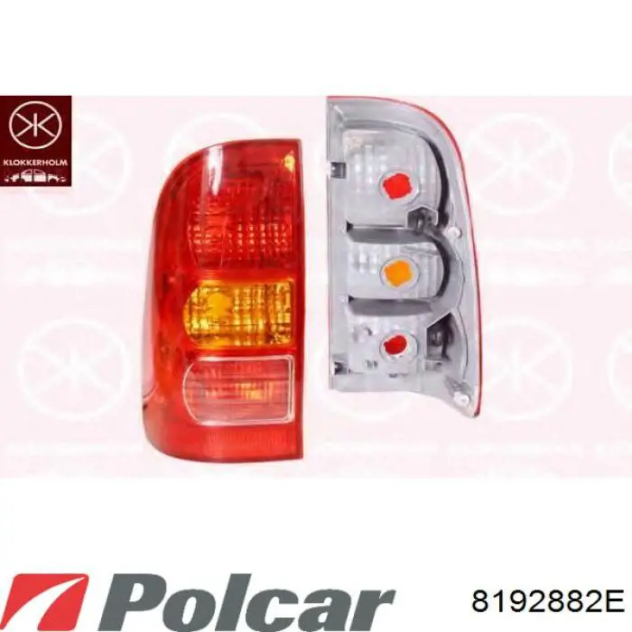 Купити 8192882E Polcar Задня права фара