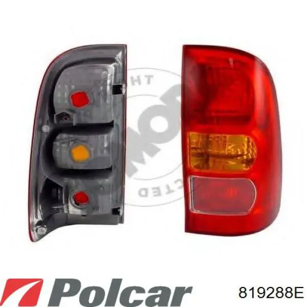 Задня права фара 819288E Polcar