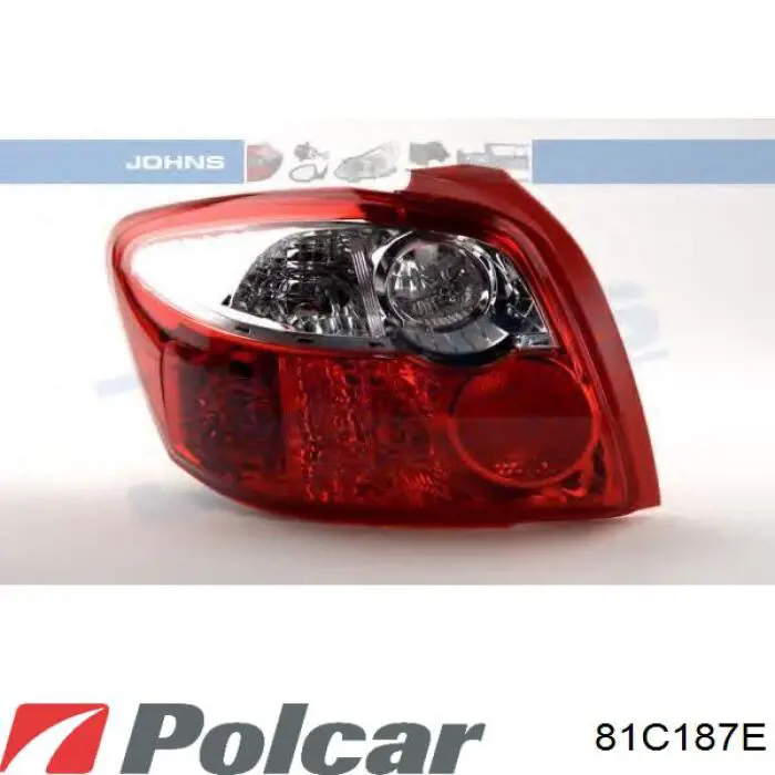 81C187E Polcar Задня ліва фара
