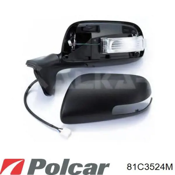 Дзеркало праве 81C3524M Polcar