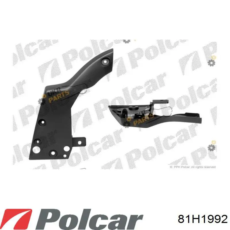 Тюнінг заднього бампера Polcar 81H1992 ціна, від 35.58 USD