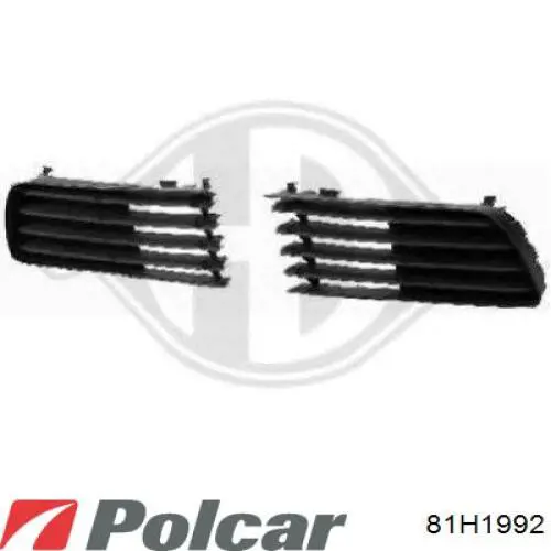 Купити 81H1992 Polcar Спойлер заднього бампера