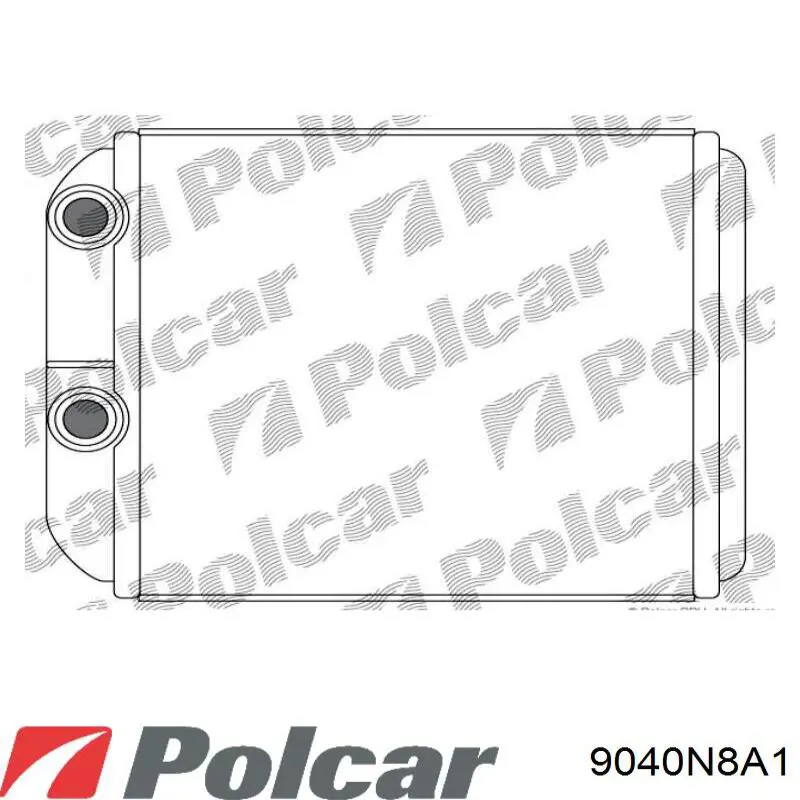 Купити 9040N8A1 Polcar Теплообмінник