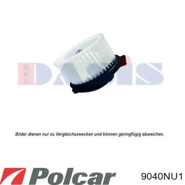 9040NU1 Polcar двигун вентилятора пічки (обігрівача салону)