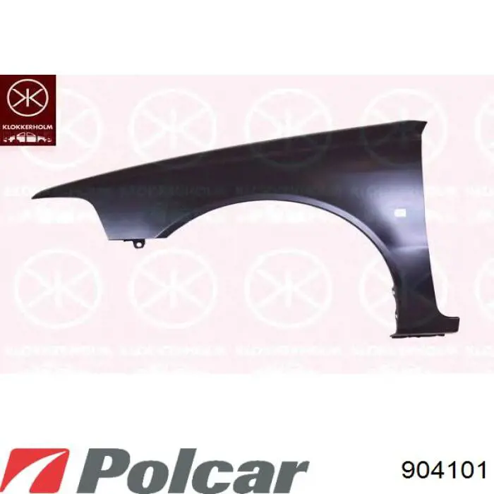 Купити 904101 Polcar Крило переднє ліве
