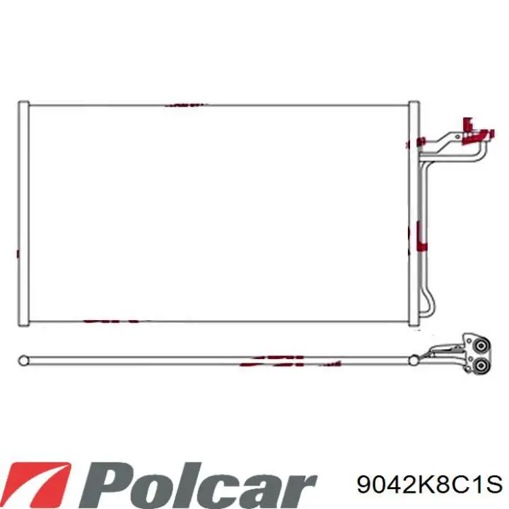 9042K8C1S Polcar Конденсатор