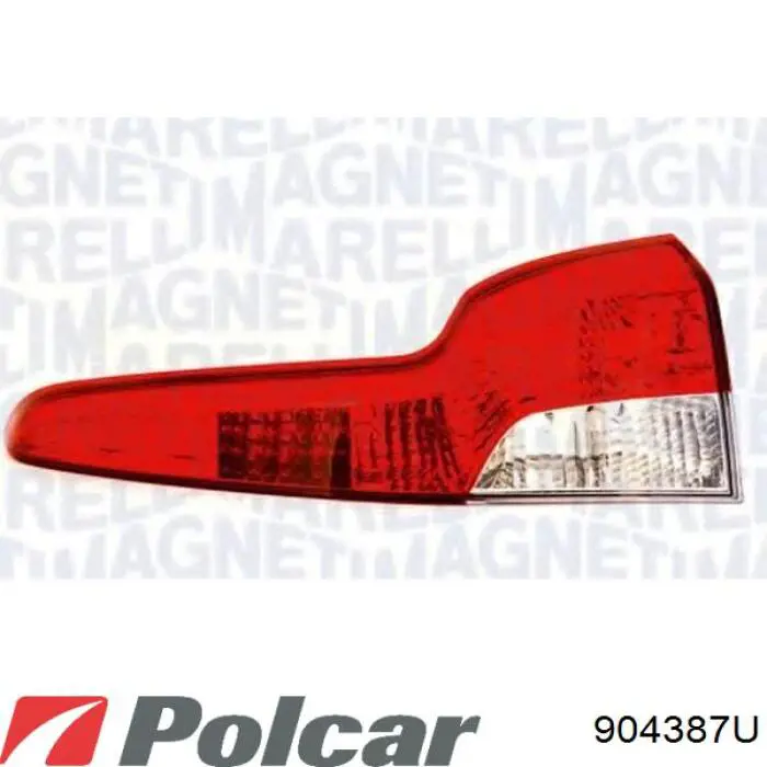 904387U Polcar Задня ліва фара