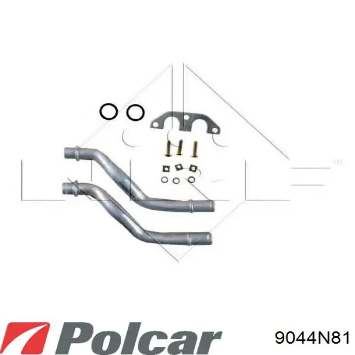 9044N81 Polcar радіатор пічки (обігрівача)