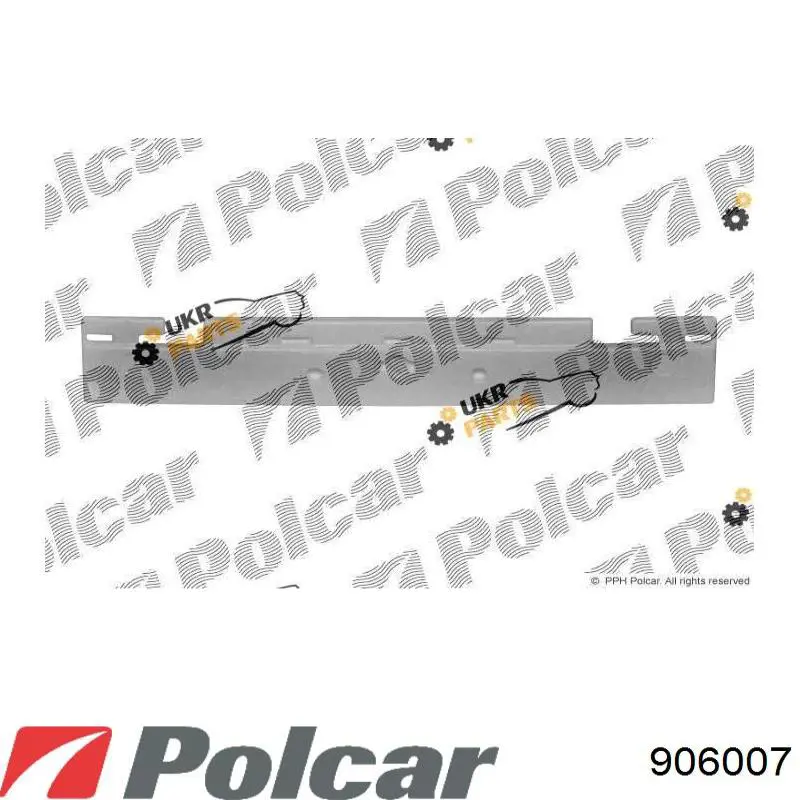Передній бампер 906007 Polcar