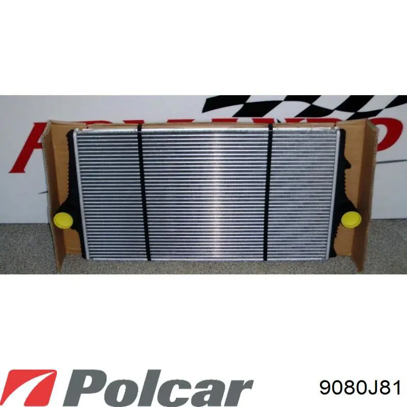 9080J81 Polcar радіатор интеркуллера