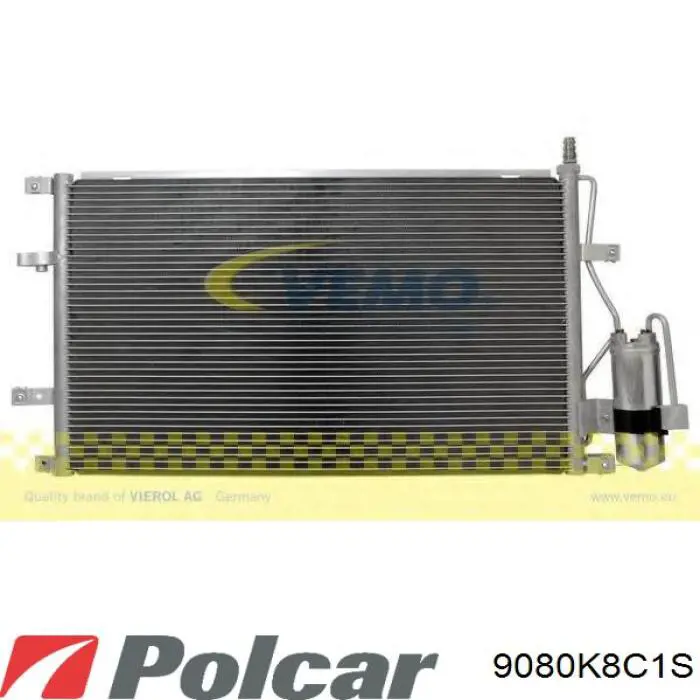 9080K8C1S Polcar радіатор кондиціонера
