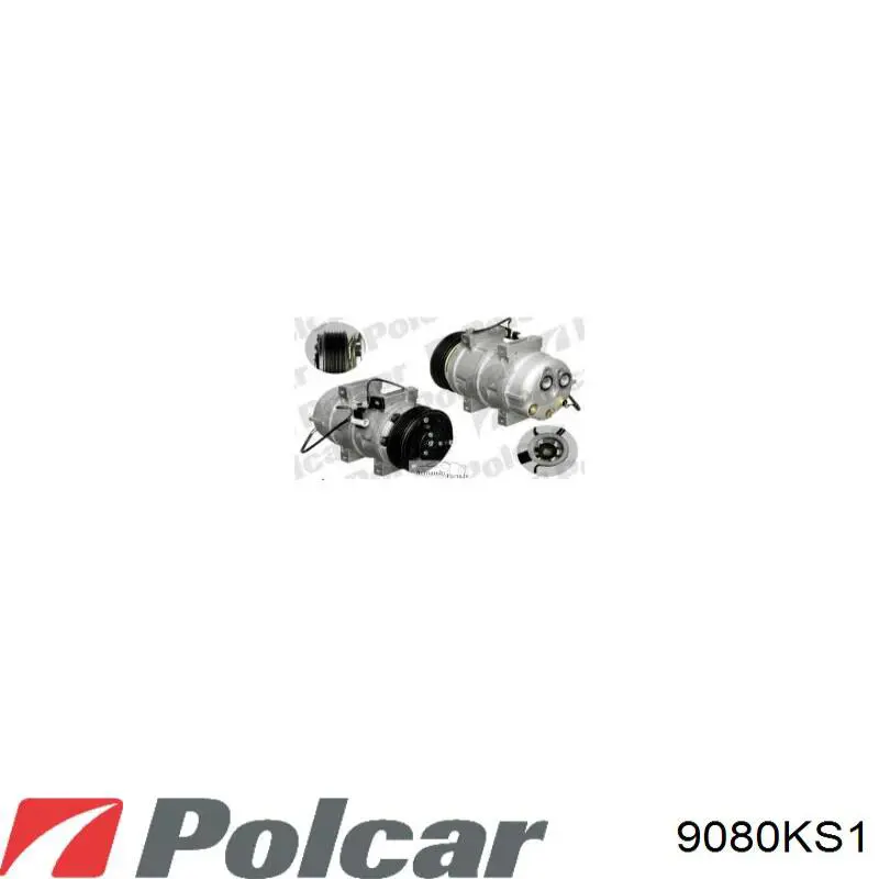 Купити 9080KS1 Polcar Компресор кліматичної установки