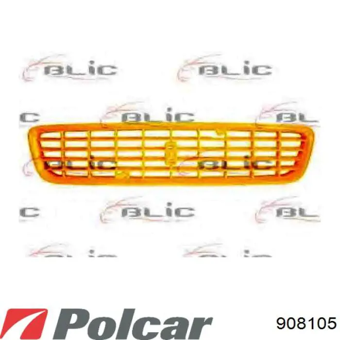 908105 Polcar решітка радіатора
