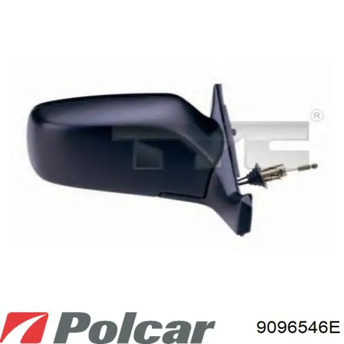 Дзеркальний елемент лівого дзеркала заднього виду Polcar 9096546E ціна, від 14.98 USD