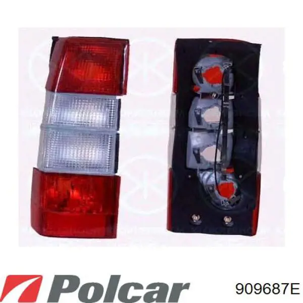 9126960 Volvo Задня ліва фара