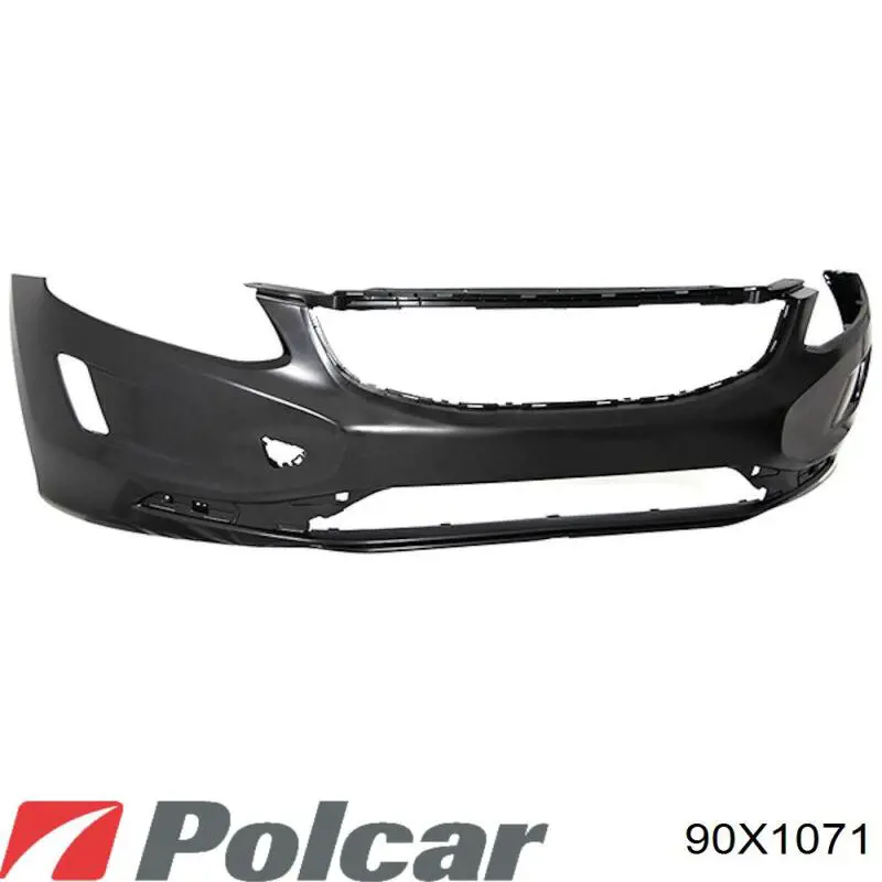 90X1071 Polcar Бампер передній в зборі
